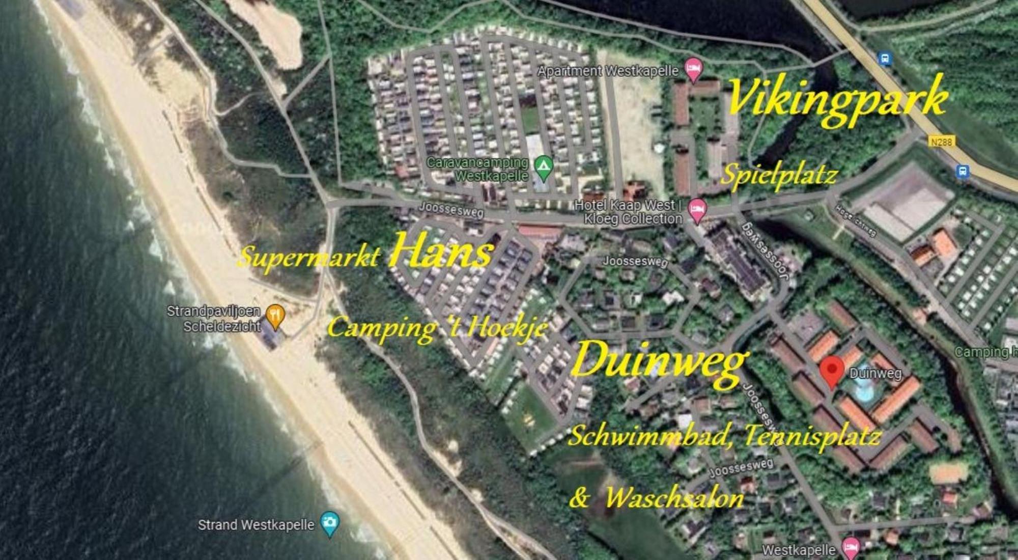 'BRANDING' zeeland sky recreatie Apartment Westkapelle Exterior foto